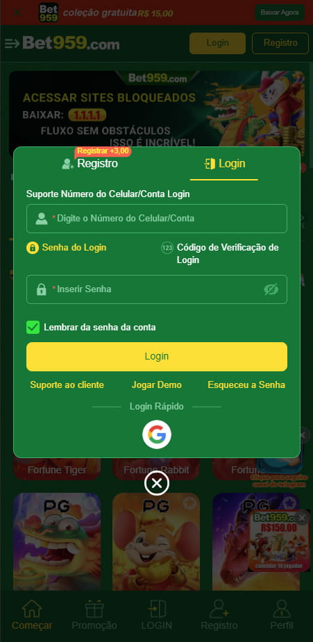Esta imagem é a imagem da página inicial do melhor aplicativo de apostas online na Brasil